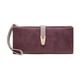 thumbnail image 1 of Cartera de mujer ENTASSER Cartera larga de PU con correa para la muñeca, 1 of 5
