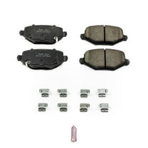 Power Stop Rear Z17 Evolution Ceramic Brake Pads with Hardware 17-1719