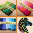 thumbnail image 3 of Yeater Premium Rainbow Color Embroidery Floss, 8.75 yd, 140 Skeins Pack, 3 of 5