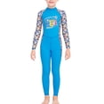 thumbnail image 1 of Muebles multicolores traje de buceo Mangas largas y pantalones Mono de traje de baño para snorkeling surf aplicable a todas las temporadas azul m sidaley OD003660-12, 1 of 7