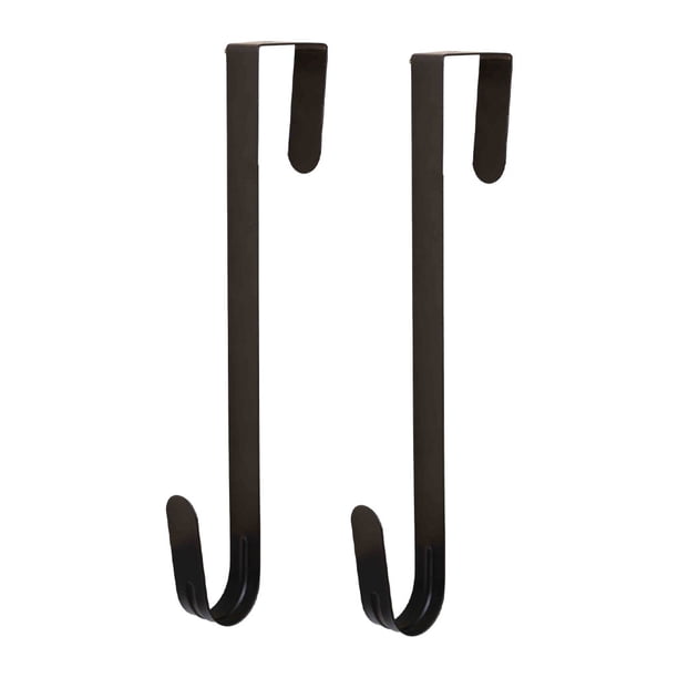 Toystoory 2 ganchos fáciles de instalar sobre la puerta para dormitorios Amplia gama de estilos para una hermosa decoración Artículos Kits de decoración para fiestas negro, 1 31 CM