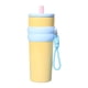 thumbnail image 4 of Botella de agua deportiva con aislamiento, portátil, resistente al desgaste, a prueba de fugas, de acero inoxidable 316, para viajes, coche y oficina. amarillo, 4 of 8
