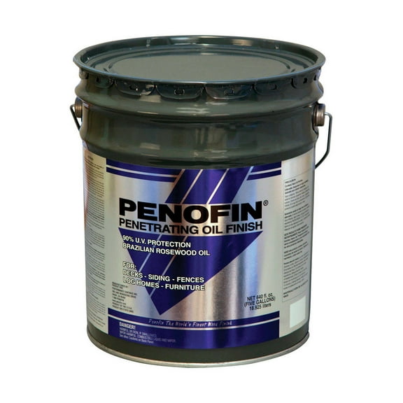 5 gal Penofin F5ECL5G Clear Blue Label Premium Transparent Stain (550-VOC)