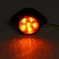 thumbnail image 6 of APSMOTIV 18PCS LED marker lights trailer, 12V Waterproof Trailer Marker Light Truck Trailer Amber Light Front Rear LED Side Marker Lights for semi trucks cargo Marker lights Universal Fit, 6 of 9