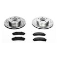 thumbnail image 3 of PowerStop Front Z23 Evolution Sport Carbon-Fiber Ceramic Brake Pad and Drilled & Slotted Rotor Kit Fits: FORD MAZDA MERCURY Select Models K1860, 3 of 10