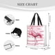 thumbnail image 3 of Easygdp Flamingo Bolsa Tote para Mujer, Bolso de Hombro para Trabajo, Playa, Viajes, Compras y Supermercado, 3 of 7