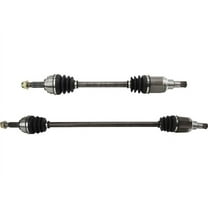 Front Axle Shaft Set 2 Piece - Compatible with 2014 - 2018 Nissan Versa Note 2015 2016 2017