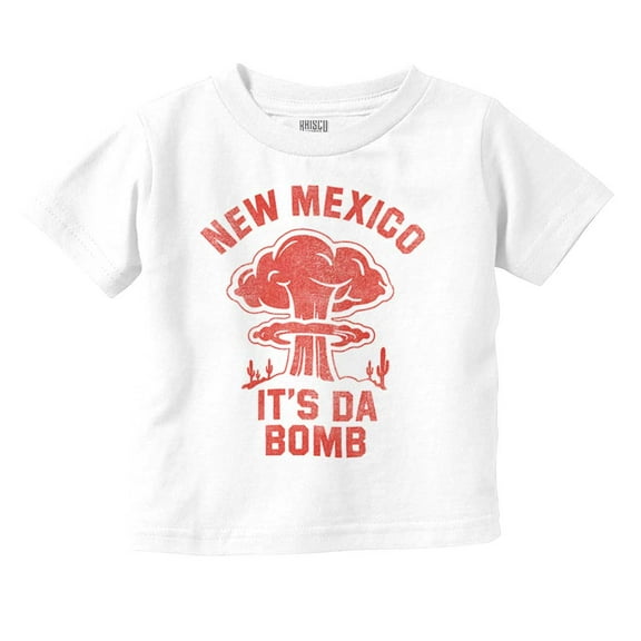New Mexico Trinity Desert Landmark Toddler Boy Girl T Shirt Infant Toddler Brisco Brands 6M