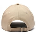 thumbnail image 3 of DALIX Bumble Bee Baseball Cap Dad Hat Embroidered Womens Girls in Khaki, 3 of 6