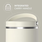 Hydrapeak 25oz Stainless Steel Vacuum Insulated Thermos Food Jar for Hot Food and Cold Food, Wide Mouth Leak-Proof Soup Jar for Adults, 10 Hours Hot 16 Hours Cold (Ivory)