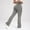 A0635-Gray, variant on QUINDOS Yoga Pants for Women Flared Leg High Waist Stretch Tight Leggings Athletic Full Length Bootcut Pants