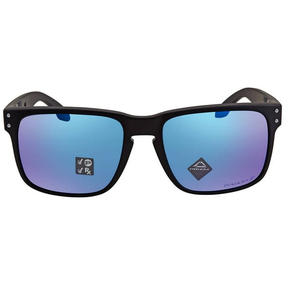 Oakley Holbrook Matte Black w/ PRIZM Sapph Pol, OO9102-F055