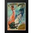 thumbnail image 2 of Vintage Apple Collection 11x14 Black Modern Framed Museum Art Print Titled - Folies Bergere Pal, 2 of 5