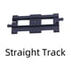 thumbnail image 3 of Tren eléctrico pequeño compatible con Lego Depot Bulk Parts Bulk Rail curvo Rail recto accesorios de pista bloques de construcción de partículas grandes, 3 of 4