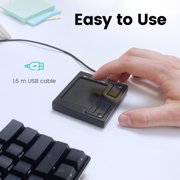 Perixx PERIPAD-501 Wired USB Touchpad, Portable Trackpad for Laptop and Desktop User, Black, Small Size