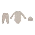 thumbnail image 2 of Conjunto George para Unisex Diseño Liso Gris 3 Piezas Talla 3 M, 2 of 4