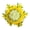B, variant on Nnndbs Artificial Memorial Wreath, 40cm Sympathy Chrysanthemum Wreath for Cemetery Grave Headstone Outdoor Funeral Decoration`