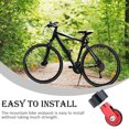 thumbnail image 3 of Soidarity Tija de sillín de bicicleta de montaña tubo de ciclismo resistente profesional Compatible 33,9mm * 580mm poste de asiento de bicicleta de alta Ciclismo Rojo Soidarity OD023851-04, 3 of 6