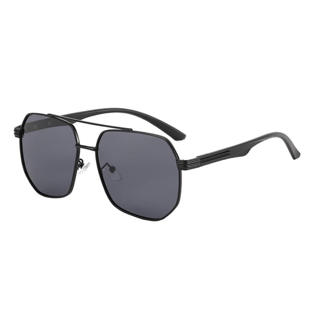 Lente Gris Gafas Anti-Sol Con Marco De Metal Yuarrent OD007470-00