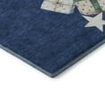 thumbnail image 3 of Addison Rugs Mayfield Premium Machine Washable Transitional Holiday Navy Rectangle Rug, 8' x 10', 3 of 7