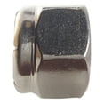 thumbnail image 2 of Tuercas de seguridad hexagonales con inserto de nailon, acero inoxidable #12 -24, 2 of 4