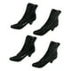 thumbnail image 2 of 2 pares de botas de plástico de 1/12 para muñecas Hugo Negro, 2 of 9