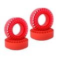 thumbnail image 2 of 4 piezas de insertos de goma de silicona de espuma para neumáticos de 1,9" Relleno interior impermeable para Rojo, 2 of 9