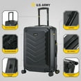 thumbnail image 4 of US ARMY FOX 24" Medium Suitcase Black, 4 of 10