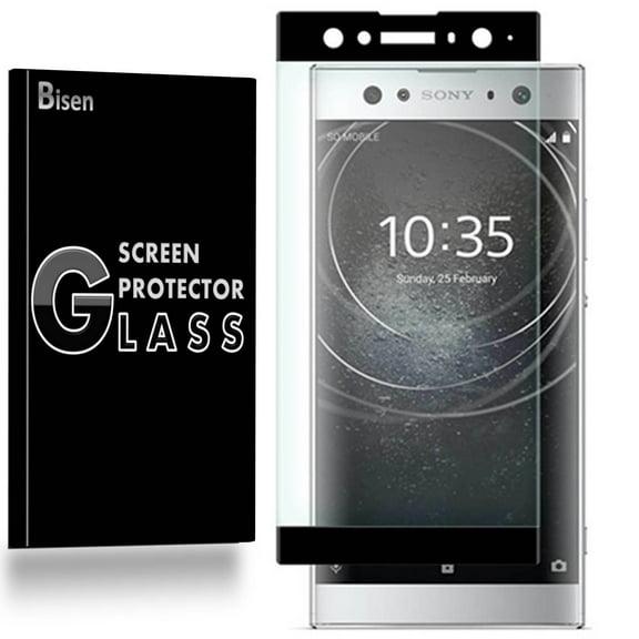 Fit For Sony Xperia XA2 Ultra [BISEN] FULL COVER Tempered Glass Screen Protector, Anti-Scratch, Anti-Shock, Shatterproof, Bubble Free