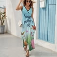 thumbnail image 6 of Happy Mother's Day Sleeveless Dress Woman Fashion Long Dresses Women's Summer Suit Dress 2025, 6 of 7