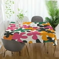 thumbnail image 3 of Yayeee Tablecloths 60" x 120" Rectangle Wrinkle Resistant Party Table Cover, Pink Floral Blooms, 3 of 8