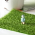 thumbnail image 4 of Justharion Pelouse Artificielle Plastique Prairie Simulée Plantes Imitation Réalistes, 4 of 6