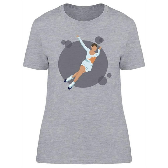 Skating Girl T-Shirt Women -Image by Shutterstock, Female XX-Large