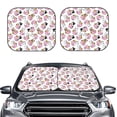 thumbnail image 2 of Fotbe French Bulldog Duck 2-Piece Car Windshield Sun Shade | Sun Blocker for Car Windshield | Foldable Automotive Interior Accessories for Sun Protection-Medium, 2 of 7