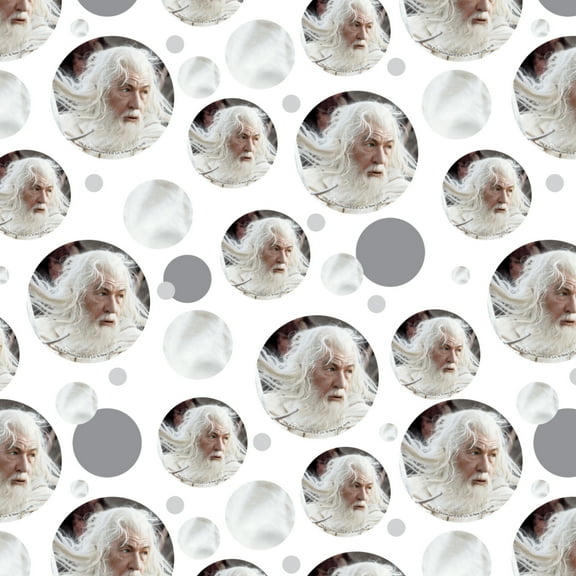 The Lord of the Rings Gandalf the White Character Premium Gift Wrap Wrapping Paper Roll