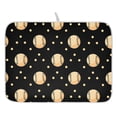 thumbnail image 2 of Ryvnso Baseball-a2 Dish Dry Mat for Kitchen Counter Absorbent Drainer Pad 16x18in, 2 of 9