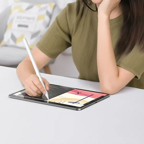 Lápiz óptico para iPad Active Stylist Pen compatible con (-) Apple iPad Pro (11/12,9 pulgadas), iPad Air (3.ª/4.ª generación) y iPad Mini (5.ª generación). Lápiz capacitivo para escribir y dibujar.