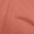 thumbnail image 1 of oneOone Viscose Chiffon Orange Fabric Floral Sewing Material Print Fabric By The Yard 42 Inch Wide, 1 of 5