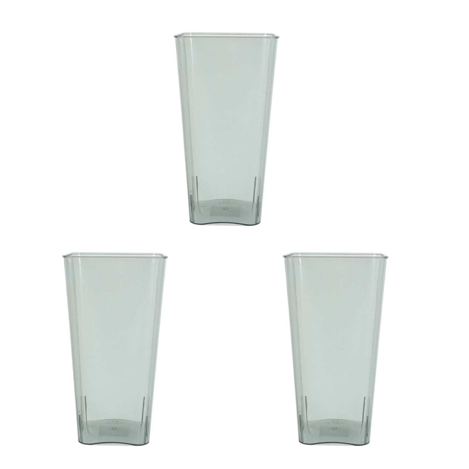 MLINS 3pcs Clear Umbrella Storage Container Waterproof Umbrella Stand Convenient Umbrella Bucket For Home Entryway Large Plastic Umbrella Holder