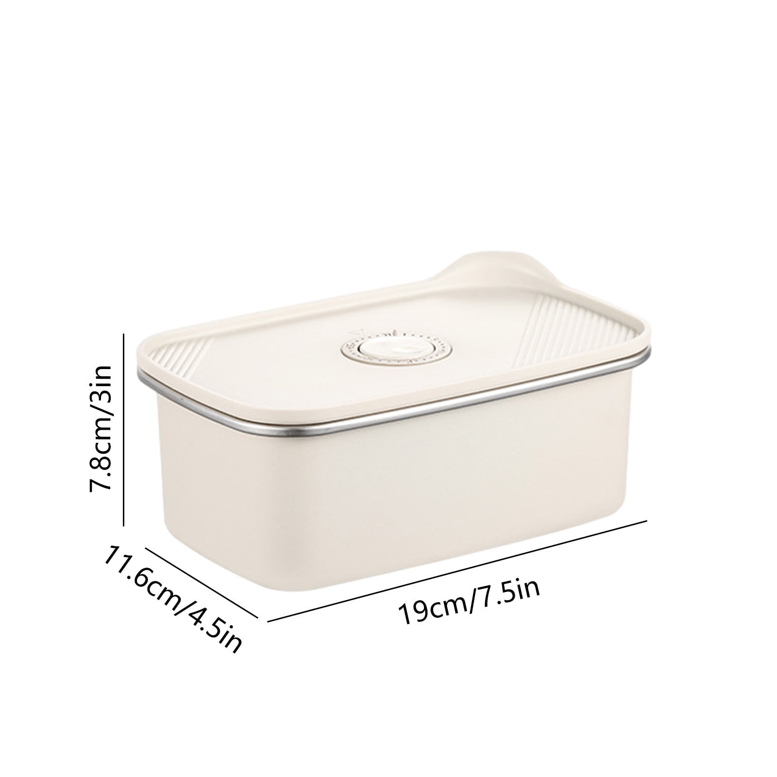 Microwaveable Stainless Steel Airtight Storage Container Steel Airtight Storage Container Steel for You Steel Airtight Storage Container Feature Quantity 1Pcs Colour