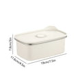 thumbnail image 2 of Microwaveable Stainless Steel Airtight Food Storage Container with Leak-Proof Lid, BPA-Free, Stackable for Kitchen, Fridge, and Freezer Use, 2 of 6