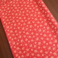 thumbnail image 3 of 100% Cotton Table Runner Christmas / Event Decoration Holiday Sparks on Red, 3 of 3