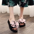 thumbnail image 4 of LSLJS Female Summer New Style Non-Slip One-Word Slip Soft Bottom Holiday Beach Slipper, Women's Slippers, 4 of 5