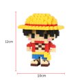 thumbnail image 1 of Series One Piece Micro-particle Building Blocks Cartoon Doll Children's Gift Assembled Educational Toy Gift For Boys And Girls, 1 of 5