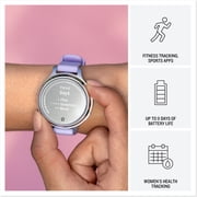 GARMIN Lily 2 Active Silver with Purple Jasmine Silicone Band Smartwatch (010-02891-01)