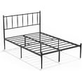 thumbnail image 3 of EastVita Full Size Metal Platform Bed Frame with Headboard, IDEALHOUSE Bed Frame Mattress Foundation with Slat Support and 12.3" Storage Height No Box Spring Needed, 3 of 7