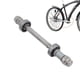 thumbnail image 5 of Advancent Rueda de bicicleta de carretera de eje de Metal sólido de bicicleta de montaña 6000 cubos de rodamiento piezas de bicicleta rueda Ciclismo plata 18*2.6 cm, 5 of 6