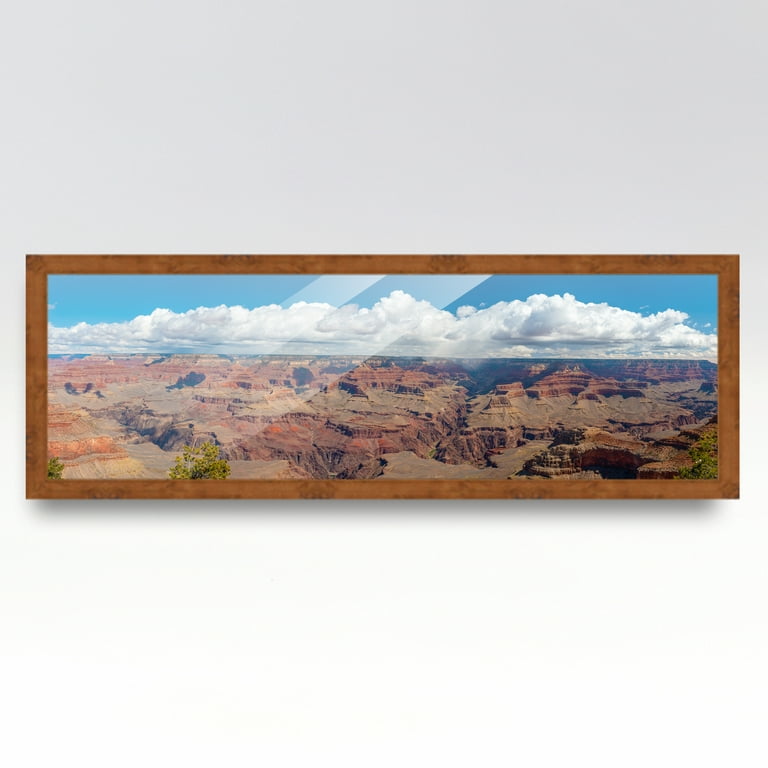 10x20 Traditional Natural Complete Wood Picture Frame with UV