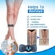thumbnail image 4 of 2 paquetes de mini dispositivo de masaje con 4 almohadillas, estera masajeadora ajustable, parche masajeador portátil para brazo, cuello, hombro, espalda, cintura, piernas, mujeres, hombres, regalo, 4 of 4