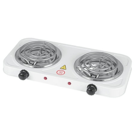 Emerald Electric Double Burner in White (3607/2680)
